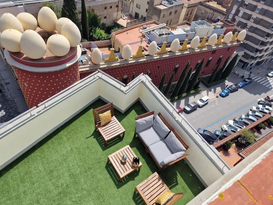 Atico Frente Al Museo Dali Leilighet Figueres  Eksteriør bilde